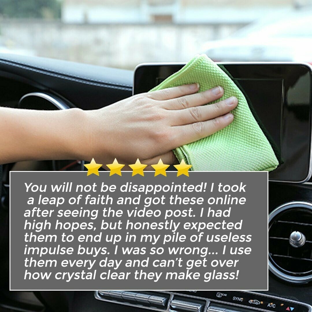 💥Hot sale 48% off-Streak Free Miracle Cleaning Cloths (Reusable)
