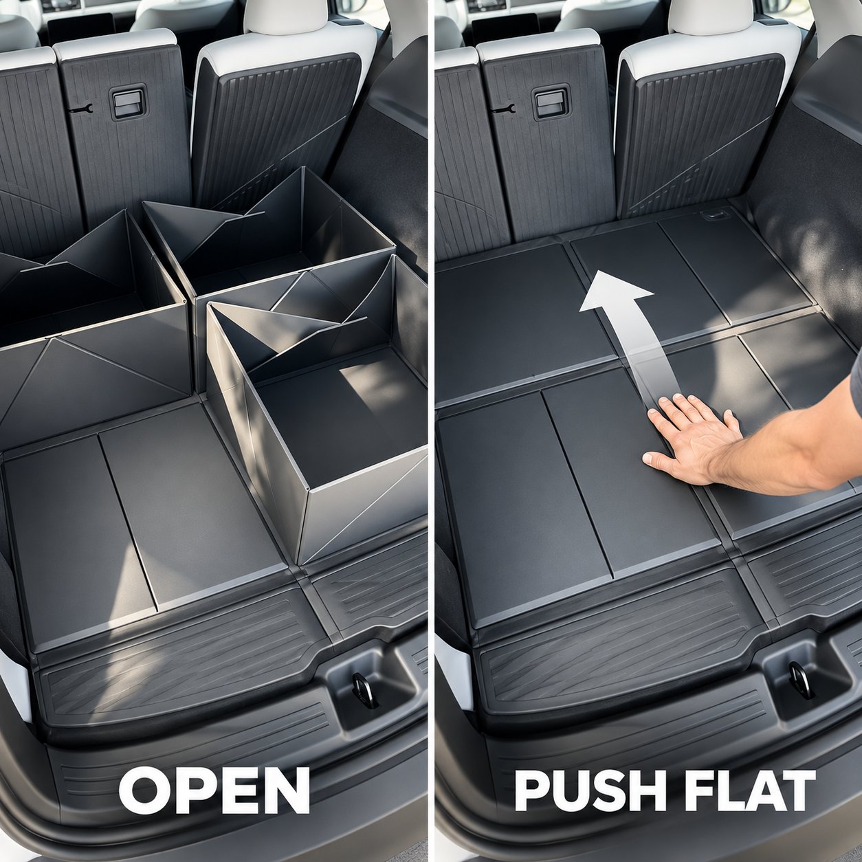 Push It Flat When You Need More Room