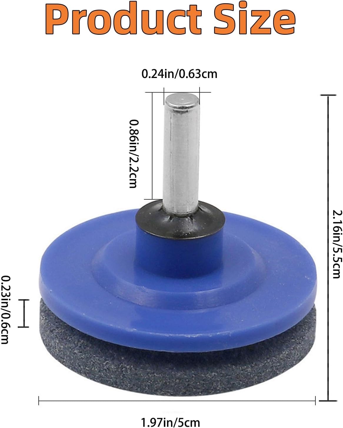 Compact mower blade sharpener dimensions