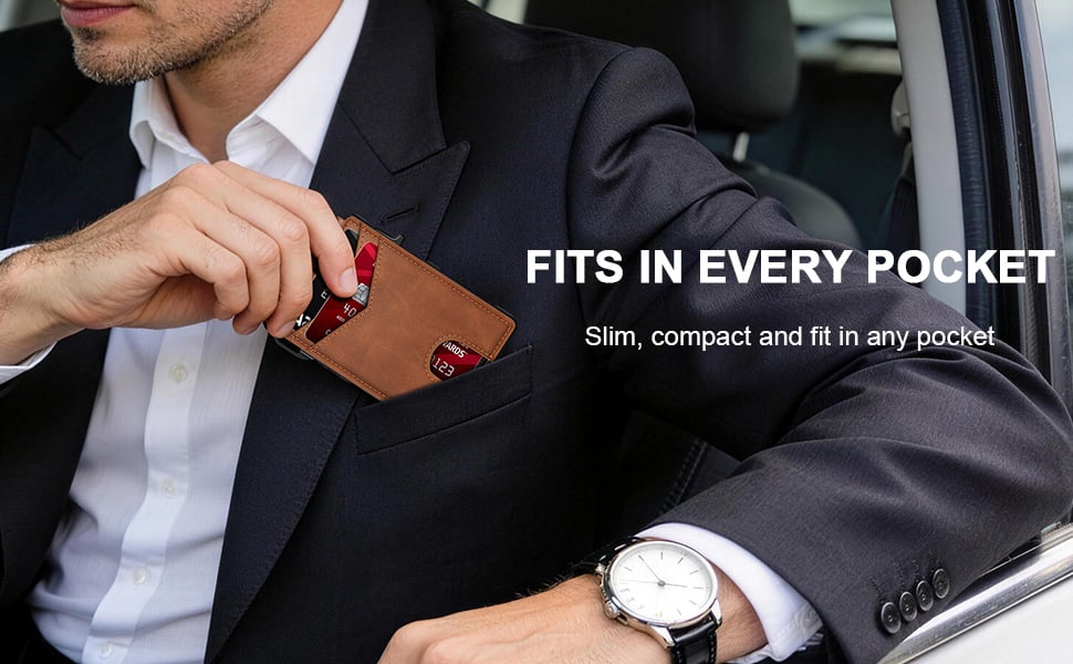 mens front pocket wallet slim