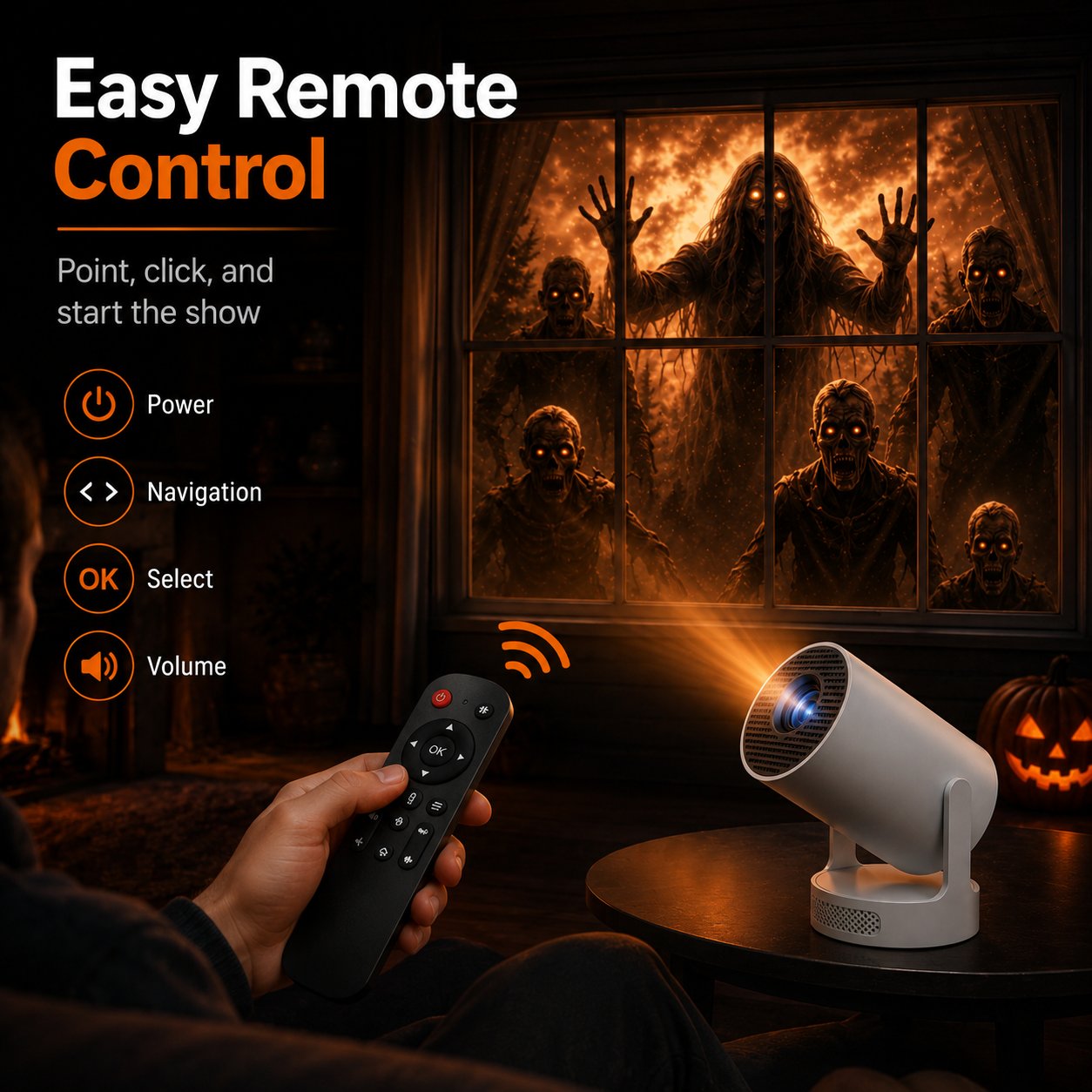 Fgorre Halloween projector remote control