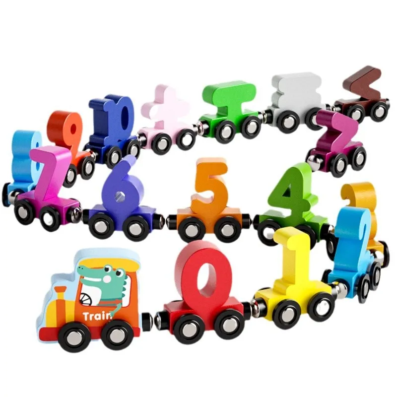 Saet Number Train Magnetic Number Train Set - Itemmatter