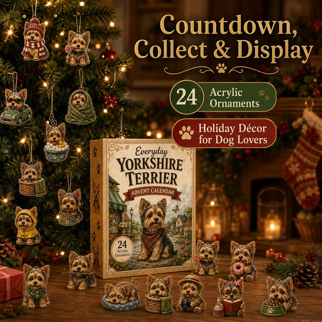 Everyday Yorkshire Terrier Advent Calendar additional product image Everyday Yorkshire Terrier Advent Calendar additional product image
