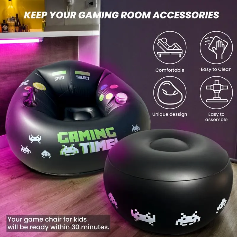 Inflatable gaming chair - Itemmatter