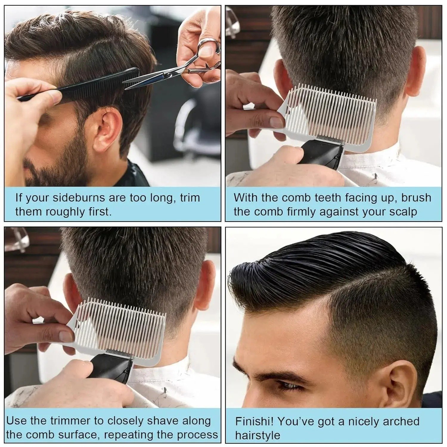 actual clipping demonstration with guide band