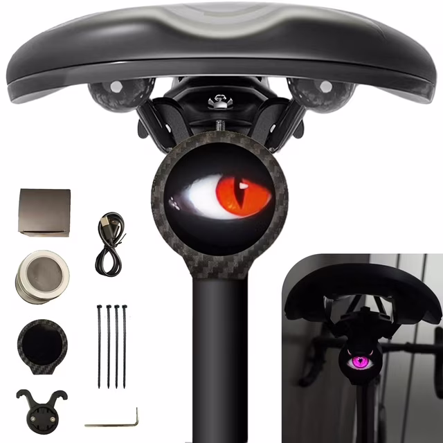 Programmierbare Eyes Fahrrad-Rücklichter