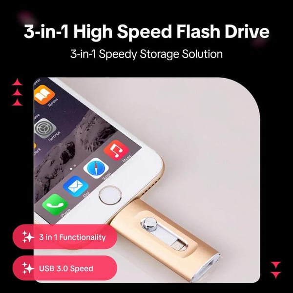 3 in 1 Flash Drive