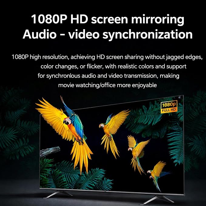Type-C Wireless Display Transmitter & Receiver Kit – 1080P 60Hz