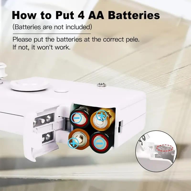 Mini Handheld Sewing Machine without Battery, 1 Count Portable Electric Stitcher, Sewing Supplies for Home Use, Gift for Mom, Fall Essentials, Christmas Gifts, Christmas Decorations