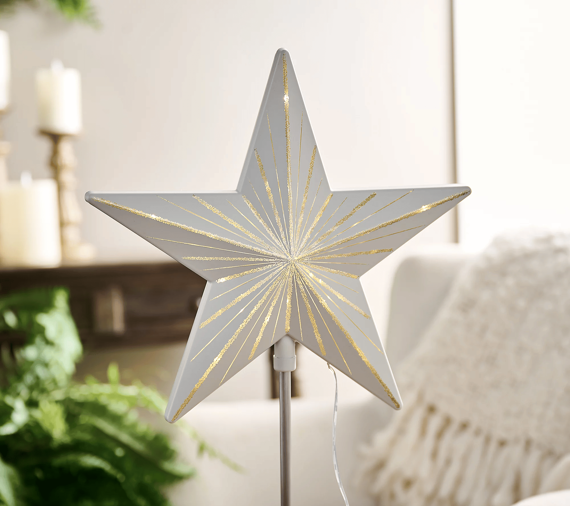 🔥LAST DAY 49% OFF - 🎄Starry Night Gingerbread Tree Topper – ✨Whimsical Holiday Magic