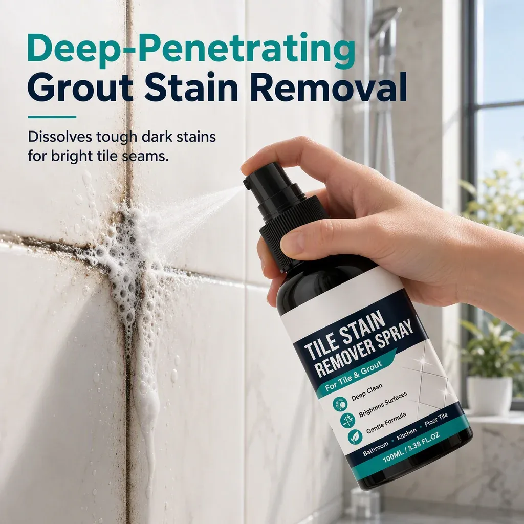 Deep-Penetrating Grout Stain Removal