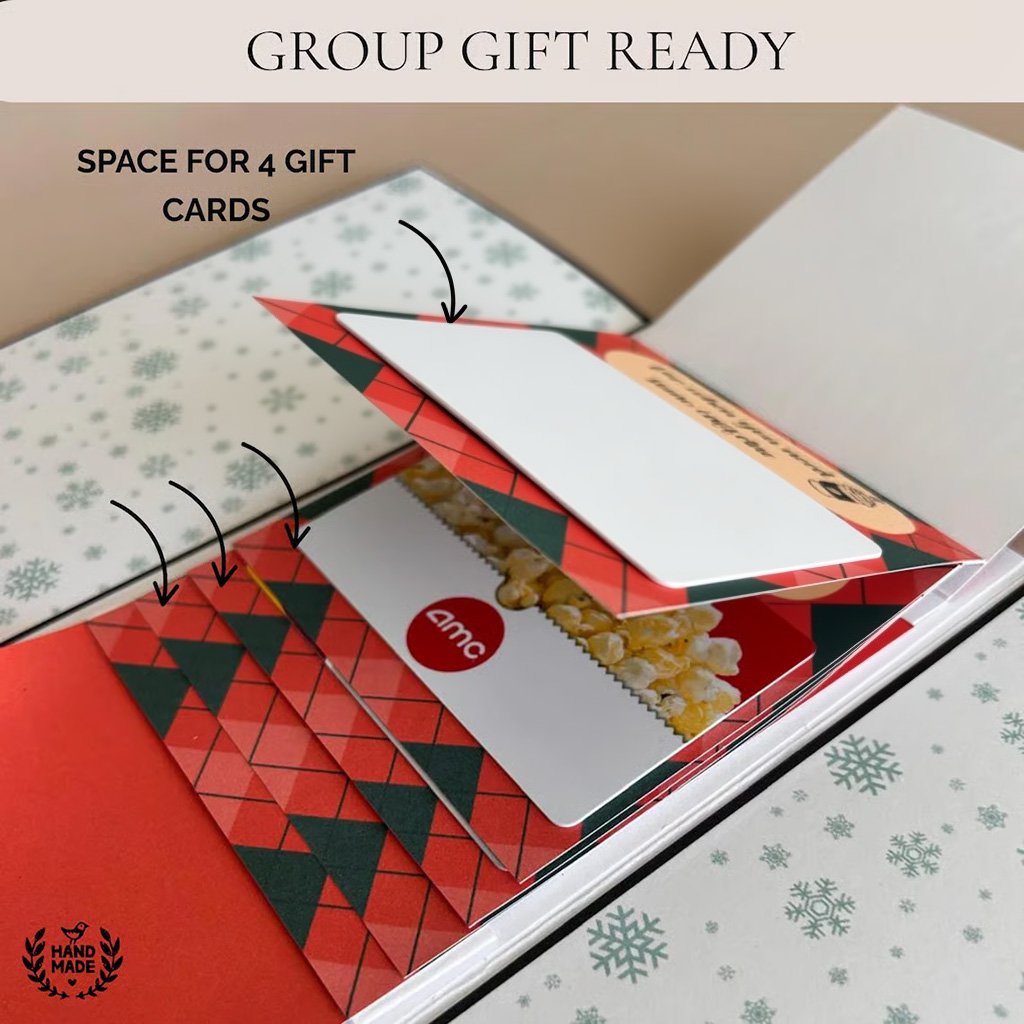 Opening the gift card