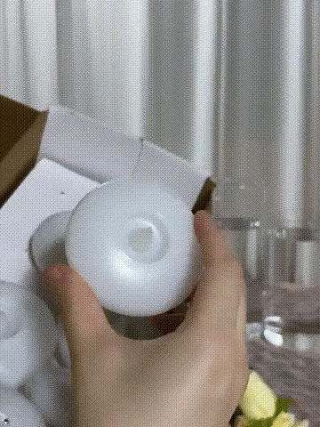 Water activated LED candle demonstration