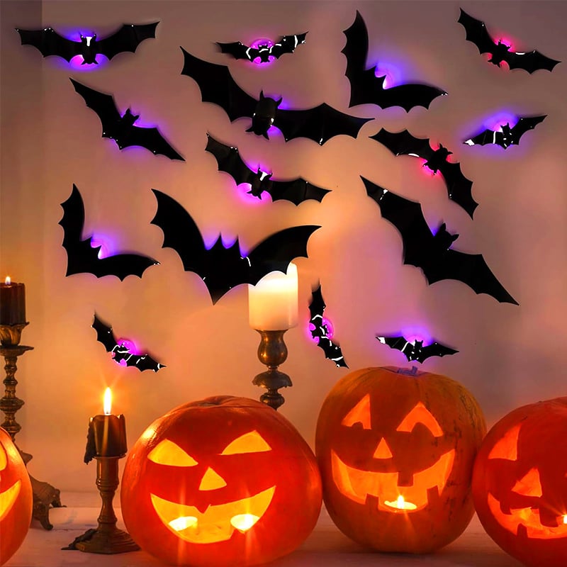 🔥Last Day 49% OFF - 🦇Halloween 3D Lighted Bats