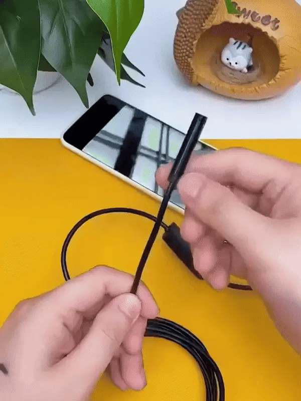 Waterproof Endoscope in use