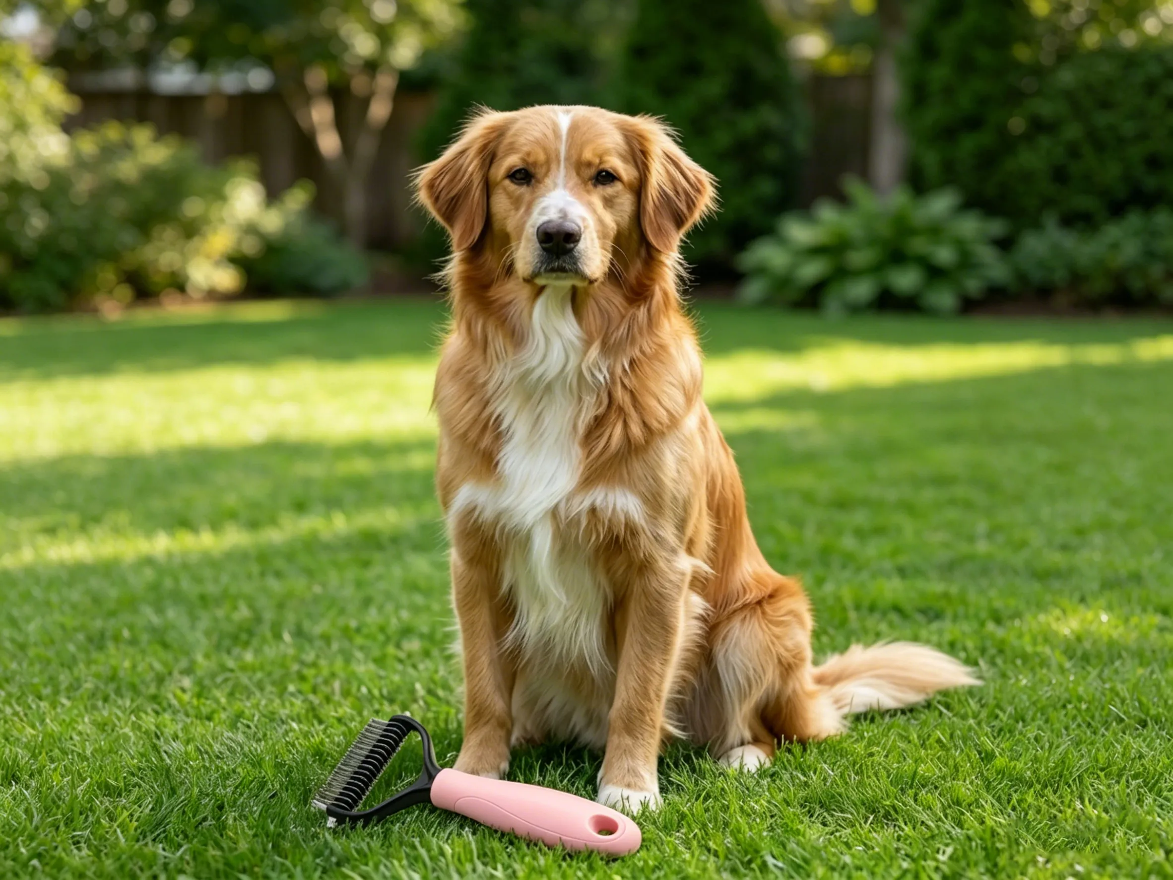 Double Sided Pet Grooming Comb for Dogs and Cats