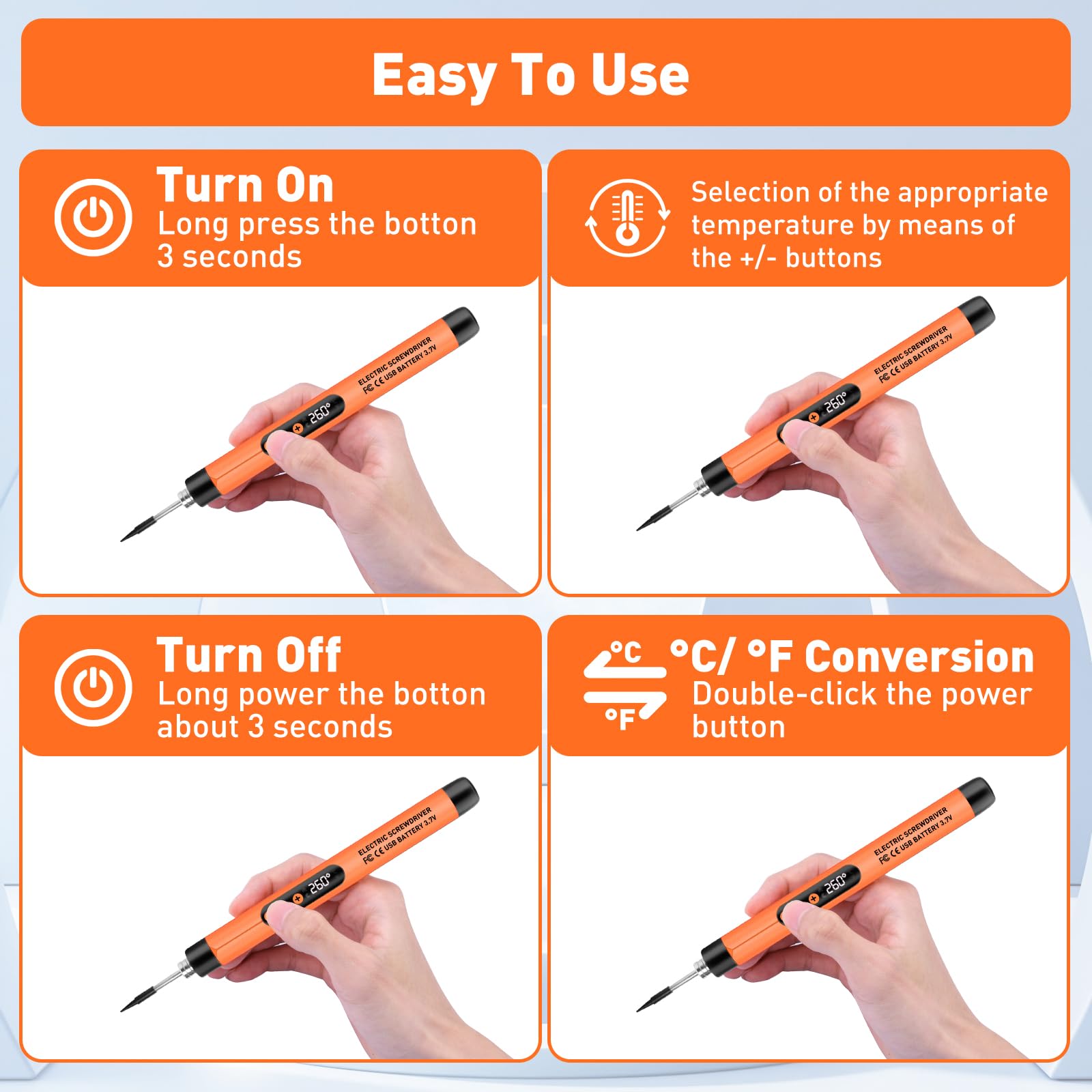 How to use instructions