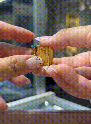 Victorian Book I Love You Bracelet opening transformation