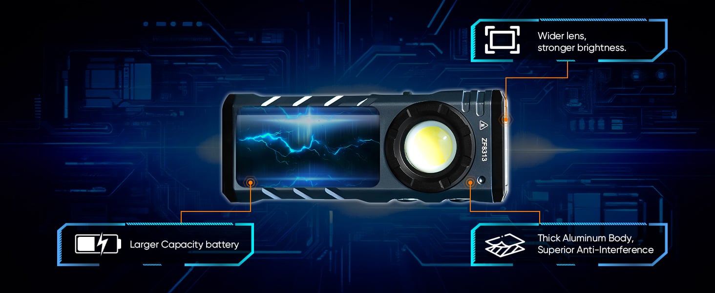 magnetic flashlight
