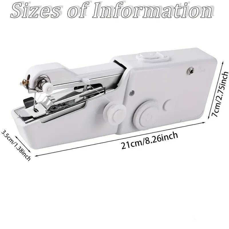 Mini Handheld Sewing Machine without Battery, 1 Count Portable Electric Stitcher, Sewing Supplies for Home Use, Gift for Mom, Fall Essentials, Christmas Gifts, Christmas Decorations