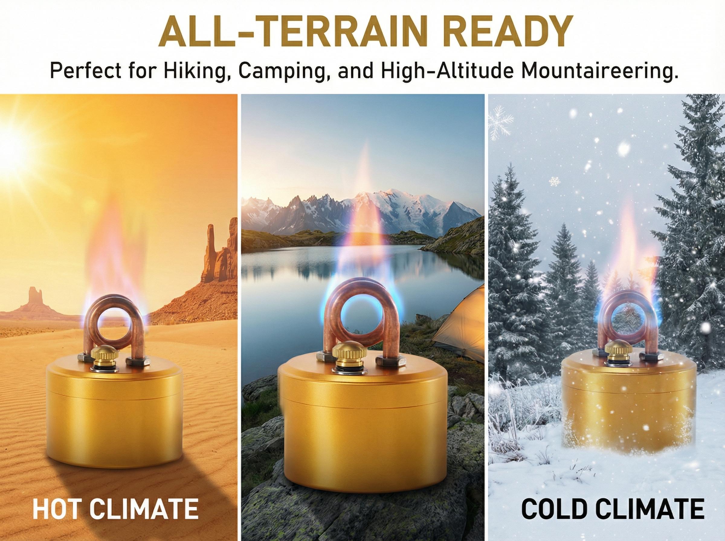 Self-Pressurized Alcohol Stove, Lightweight Aluminum & Copper Burner for Hiking & Survival Camping, High-Efficiency Cooking with Windproof Stand, Camping Accessories, Copper Tube, Compact And Portable, Aluminium, Camping Equipment, Portable Kitchen Self-Pressurized Alcohol Stove, Lightweight Aluminum & Copper Burner for Hiking & Survival Camping, High-Efficiency Cooking with Windproof Stand, Camping Accessories, Copper Tube, Compact And Portable, Aluminium, Camping Equipment, Portable Kitchen