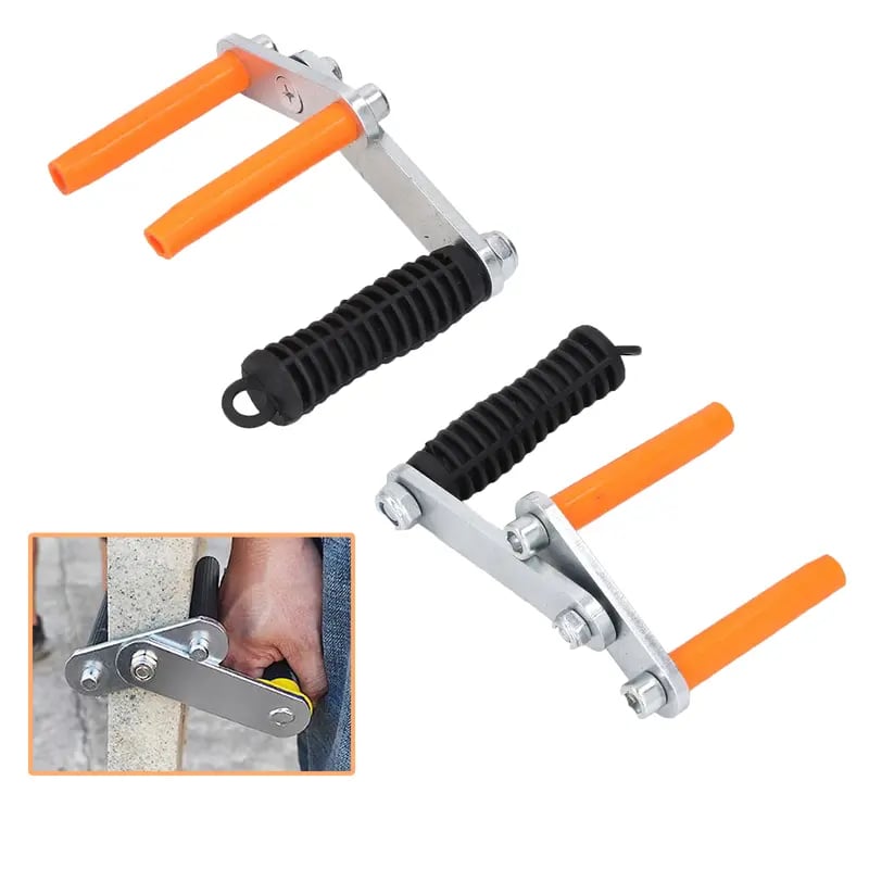 Panel clamp carrier wide opening for boards glass and tiles