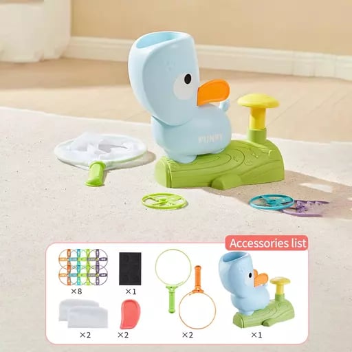 Flying Disc Launcher Toy for Kids