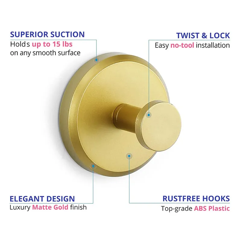 Suction cup hook home organization