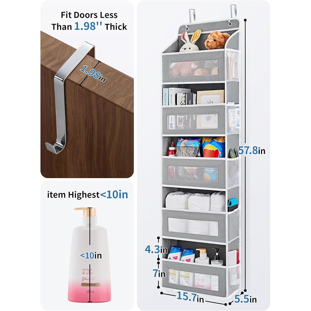 five tier hanging organizer dimensions and details