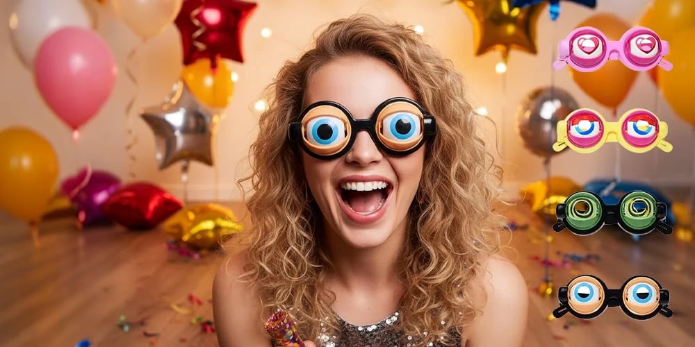Funny Googly Eye Glasses