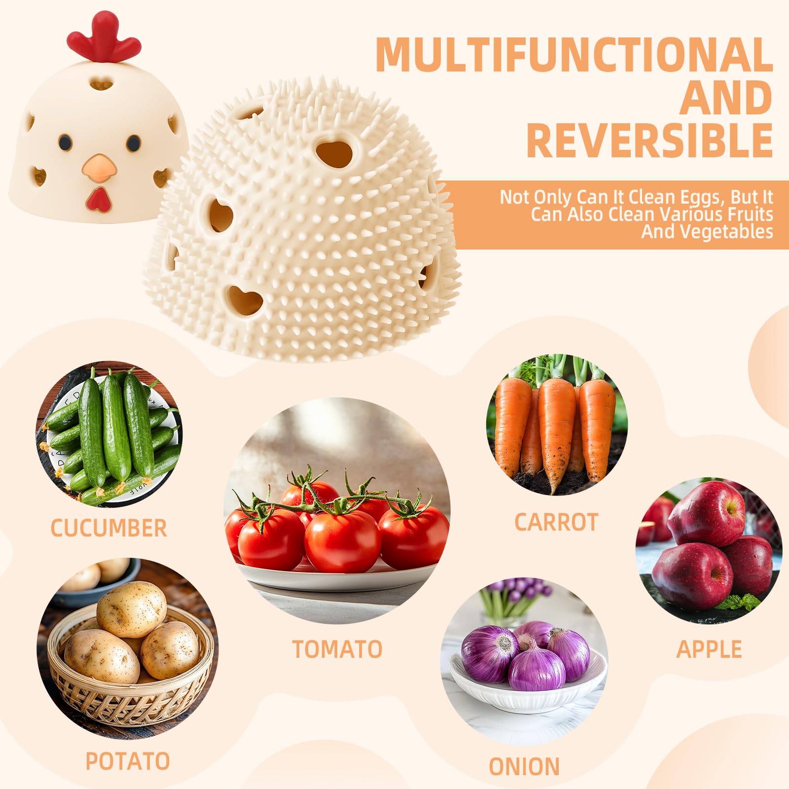 Cleaning vegetables and fruits