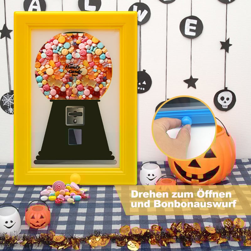🍬Seltenen Vintage-Rahmen „Handy Candy" – Kunst einer hängenden Süßigkeitenmaschine🔥