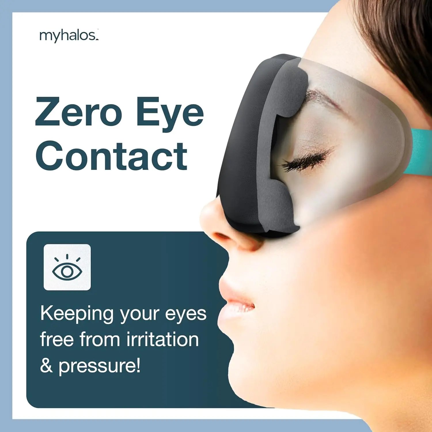 A 3D Eye Cup with Room to Blink