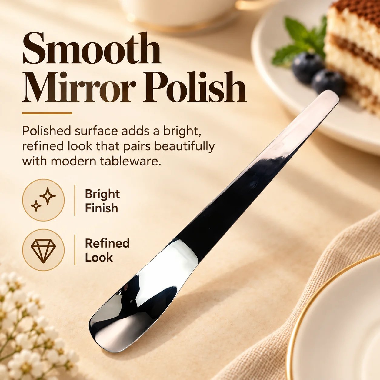 Smooth Mirror Polish