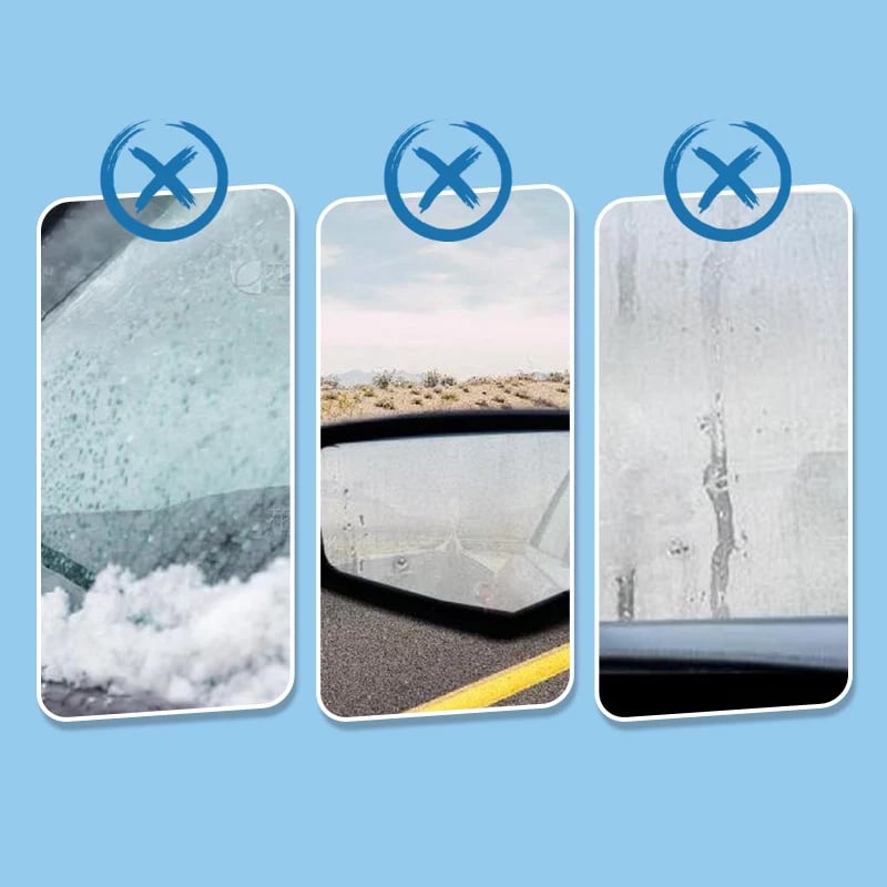 Anti-fog coating used in rainy and cold weather