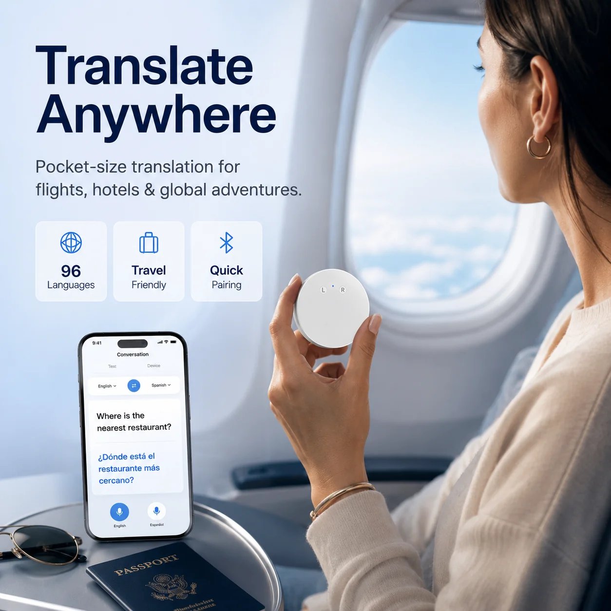 AI translator for international travel
