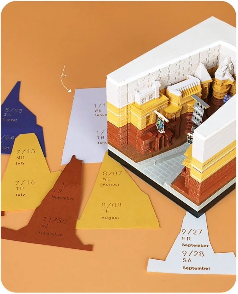 Artframe themed 2024 wall calendar for home and office decor1