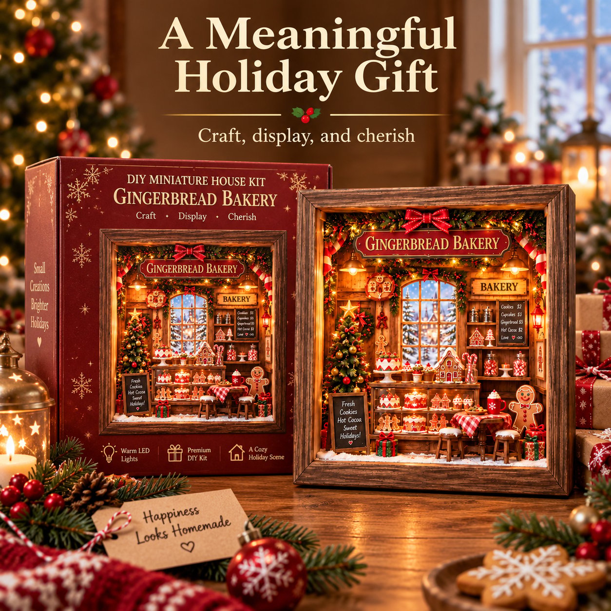 Christmas bakery miniature gift idea