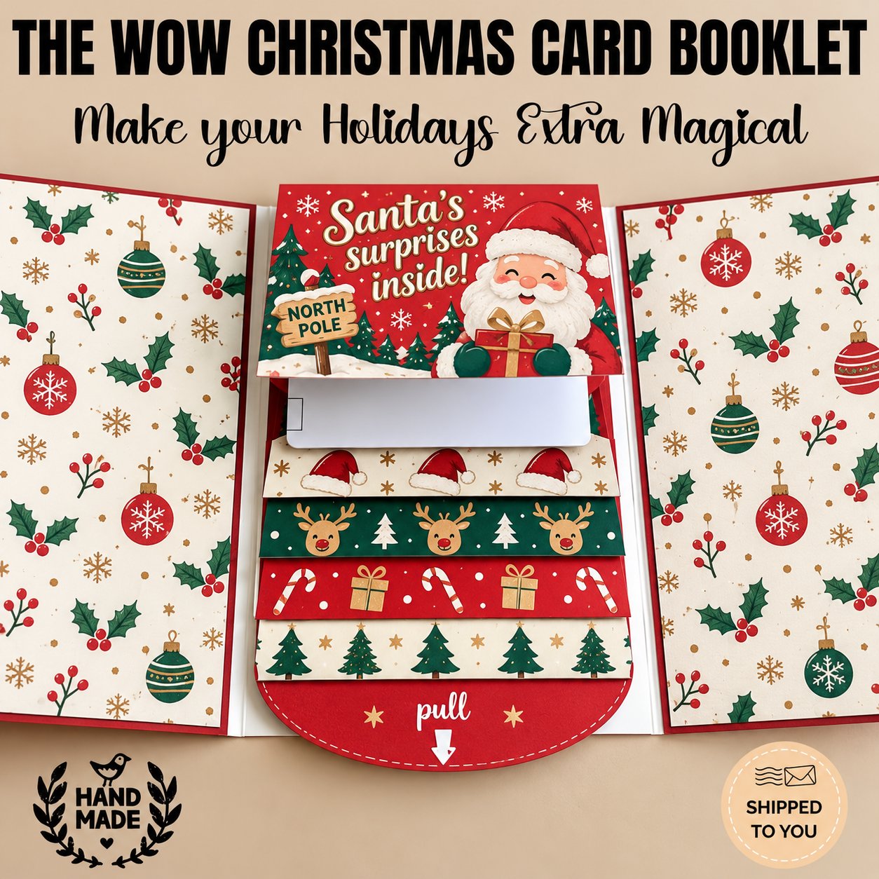 Christmas gift card preview