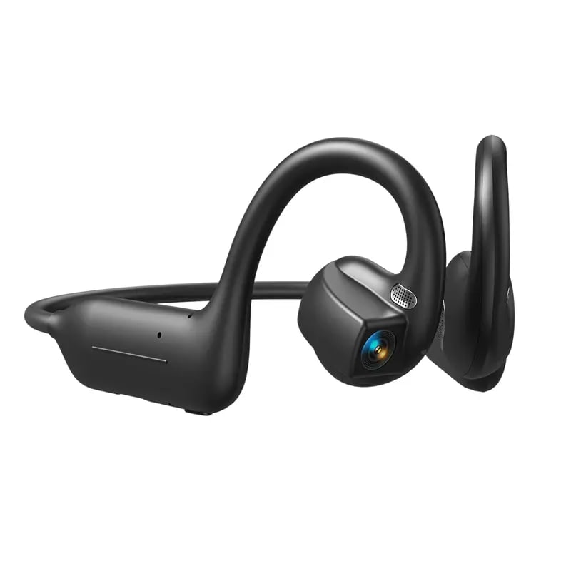 E12 Smart Bone Conduction Headphones - Black