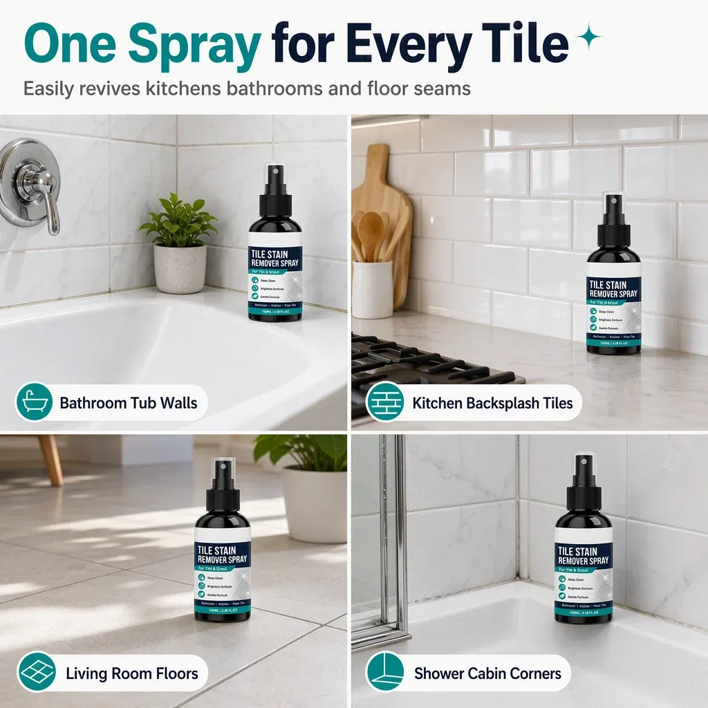 One Spray for Every Tile