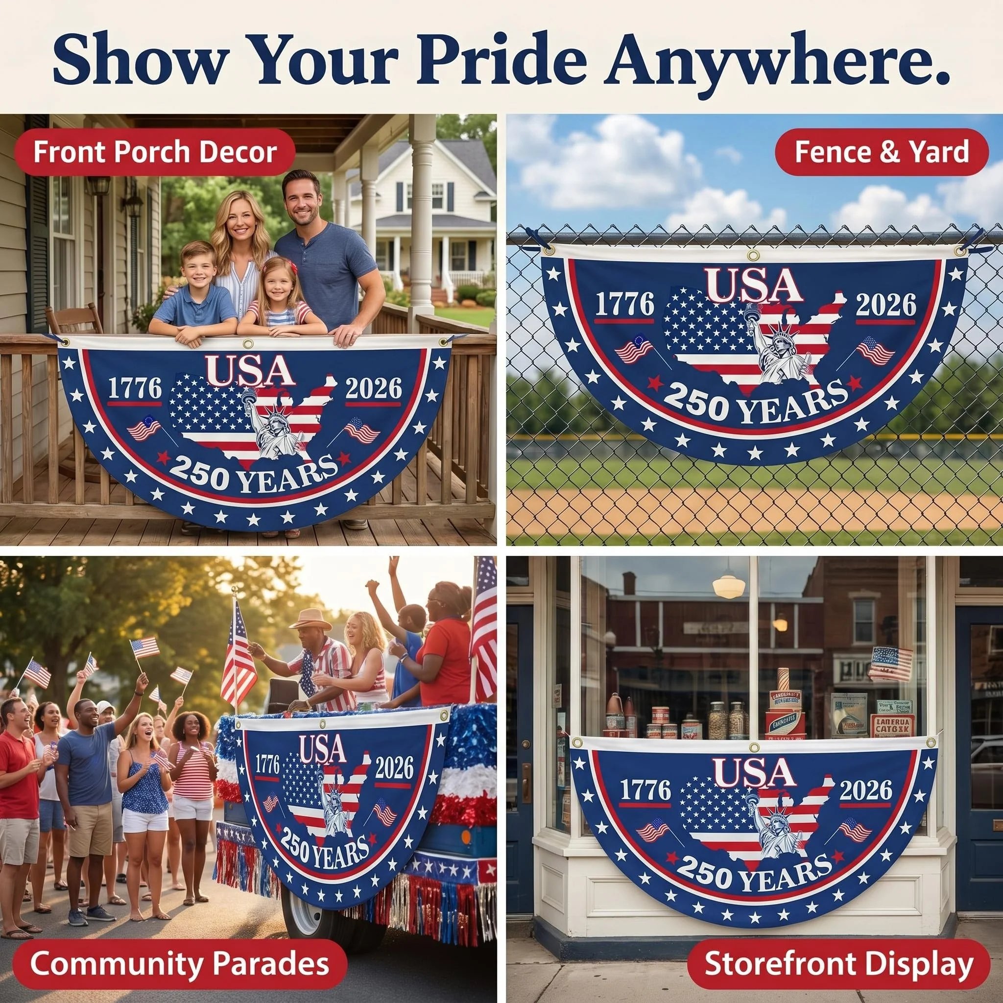Banner use occasions