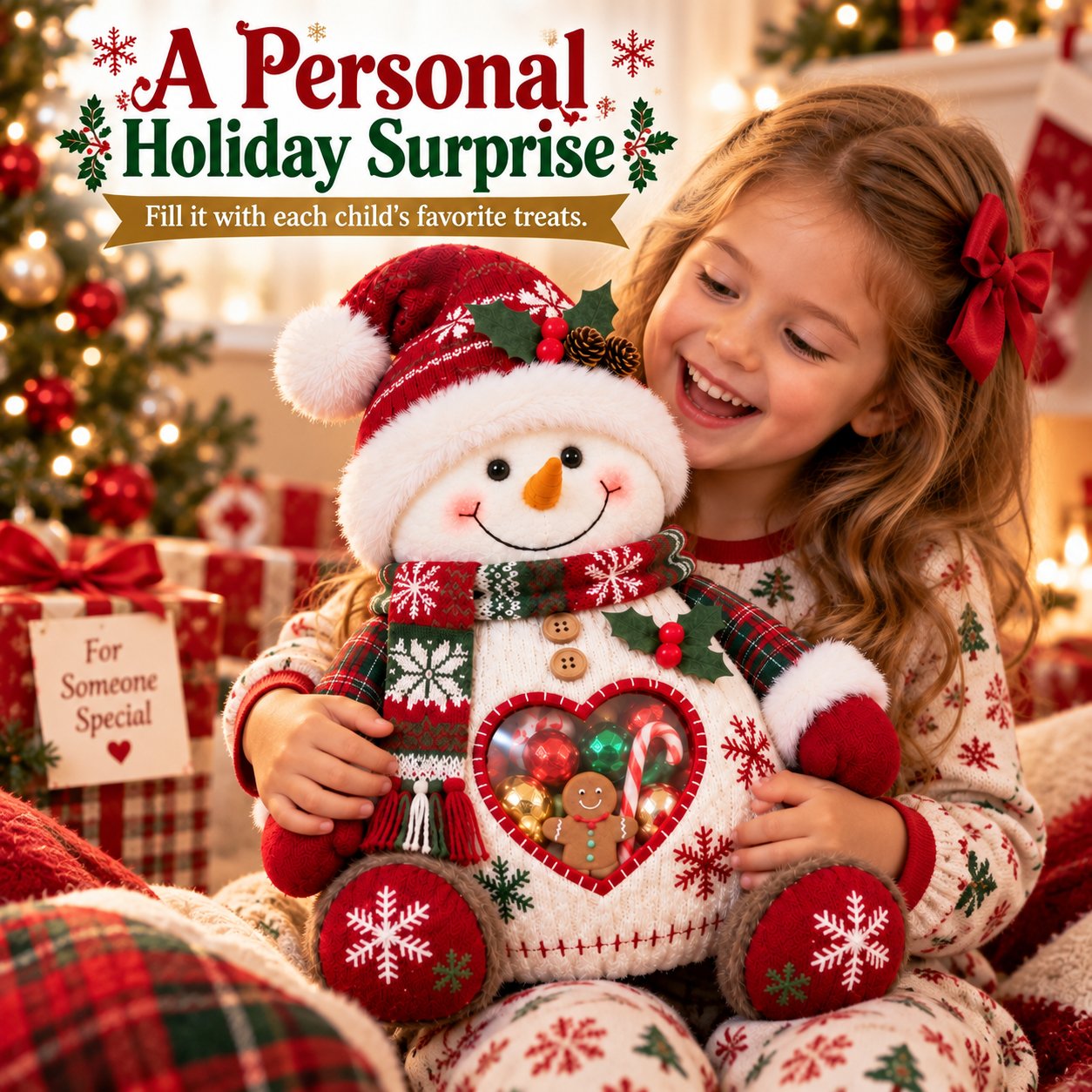 Persönlich befüllte Weihnachtsüberraschung
