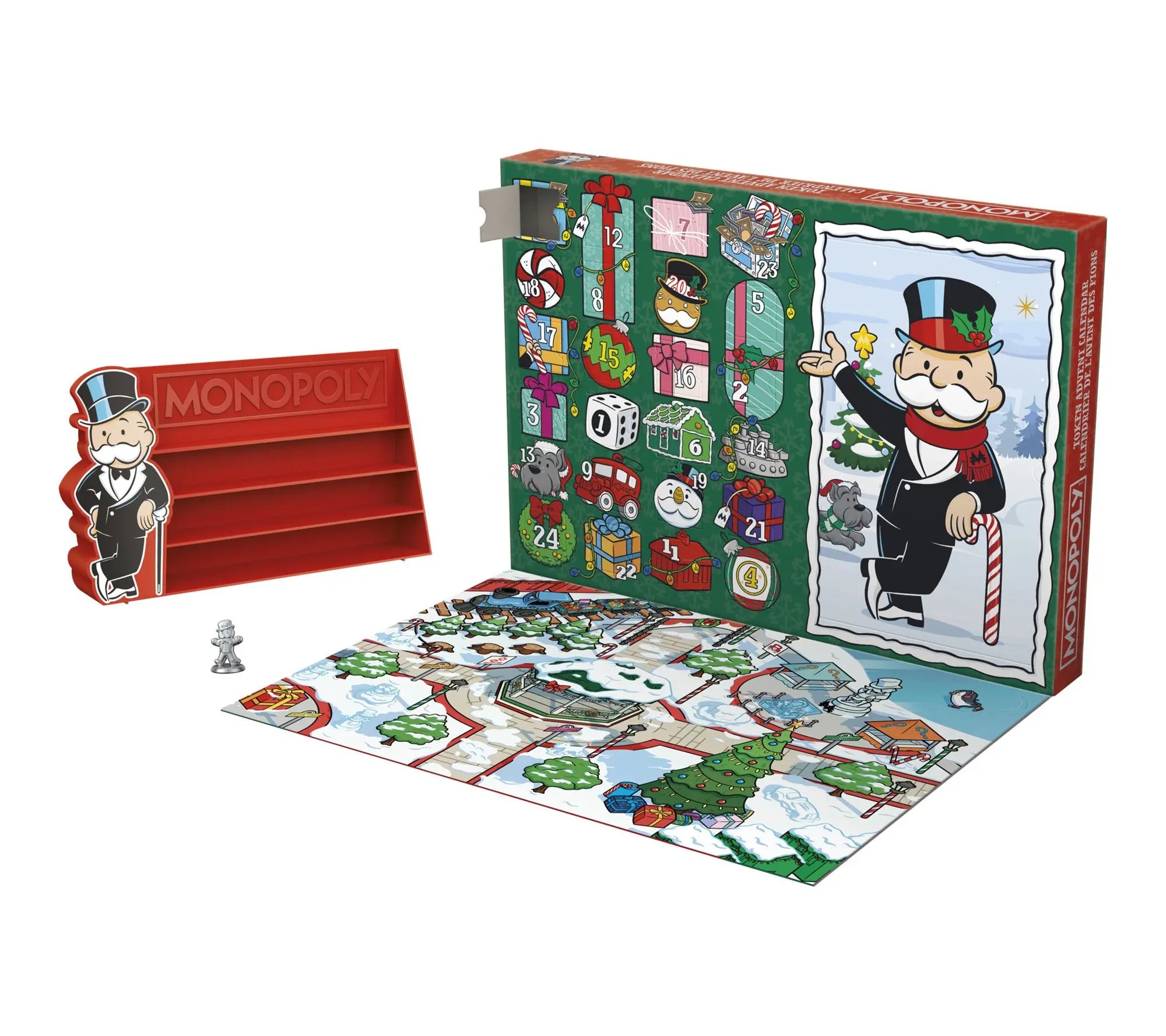 Monopoly Token Display Stand
