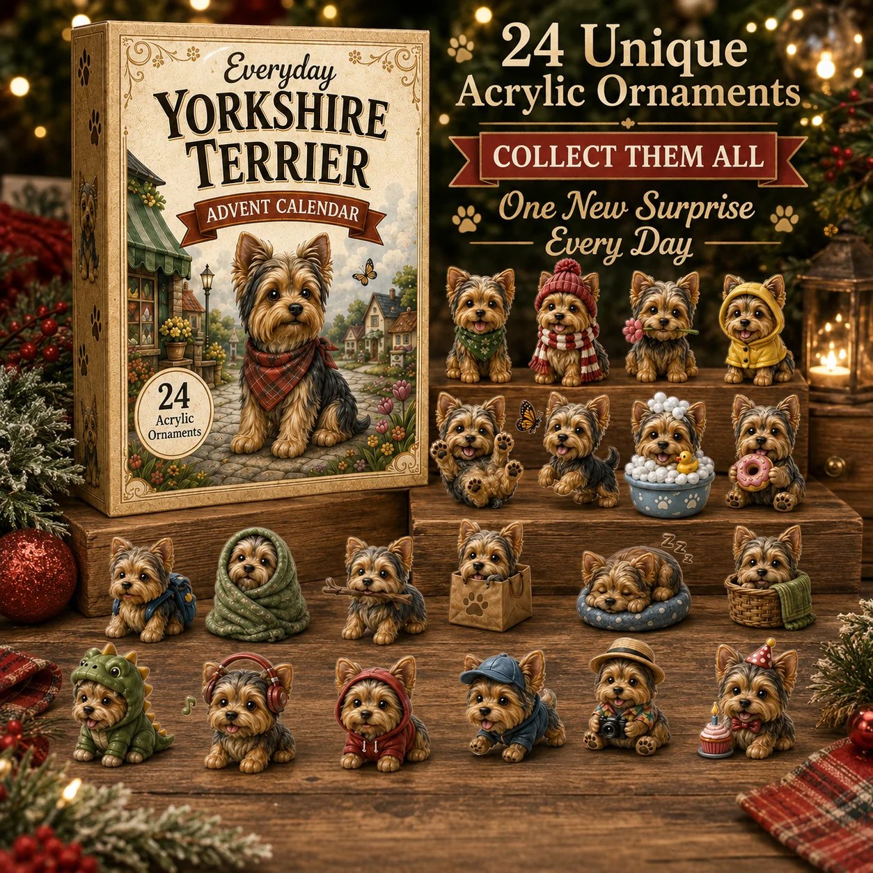 Yorkshire Terrier Advent Calendar display image Yorkshire Terrier Advent Calendar display image