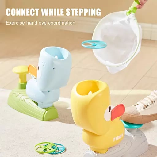 Flying Disc Launcher Toy for Kids