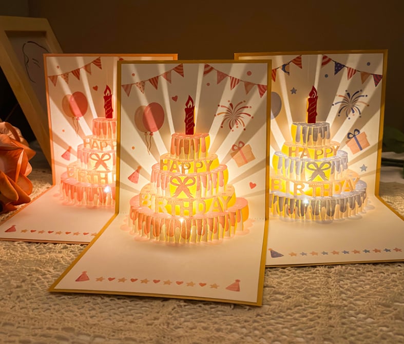 3D pop up birthday card