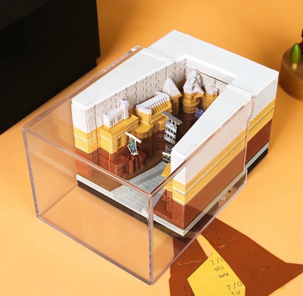 Artframe themed 2024 wall calendar for home and office decor0