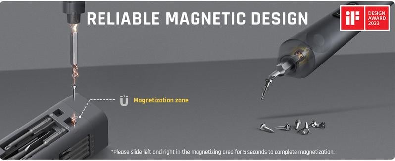 Product Introduction of Fanttik E1 MAX 3.7V Mini Electric Screwdriver 50-in-1 Magnetic Bits 5/32''Hex Magnetic Storage, Repair Tool Set for Phone Camera Laptop - Hardware Springtok Cordless 7 Product Introduction of Fanttik E1 MAX 3.7V Mini Electric Screwdriver 50-in-1 Magnetic Bits 5/32''Hex Magnetic Storage, Repair Tool Set for Phone Camera Laptop - Hardware Springtok Cordless 7