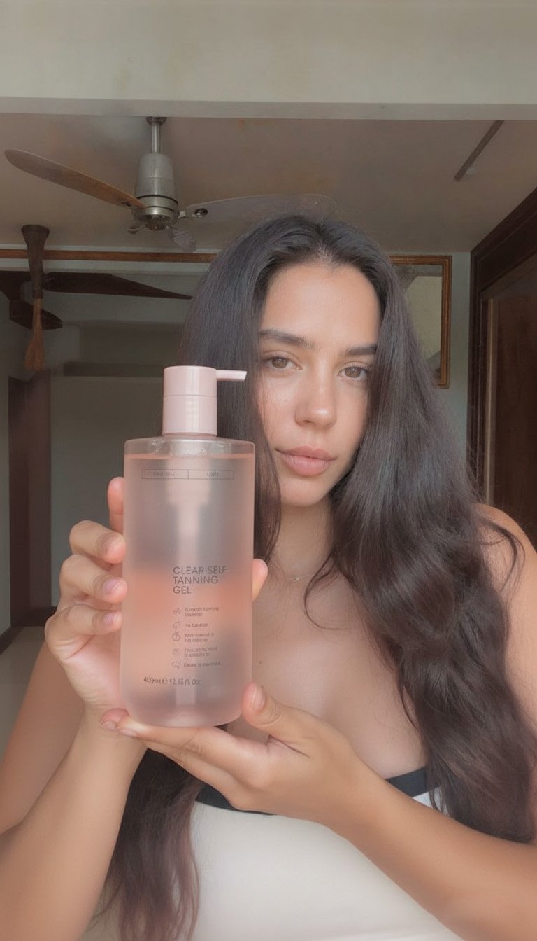 Flawless tanning mist and mitt tutorial